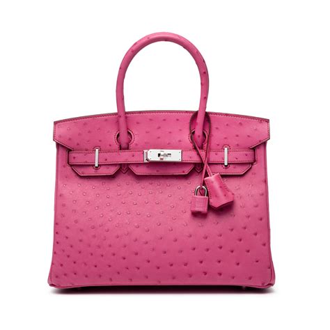 hermes bags fucsia|Hermès Fuchsia Ostrich Birkin 30 Palladium Hardware, 2021 .